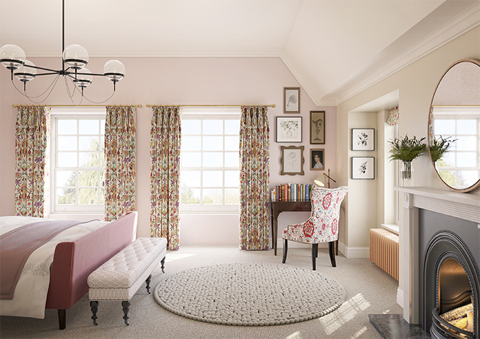 Bangalore Faux Silk, Maroon - Made to Measure Curtain - Image 14